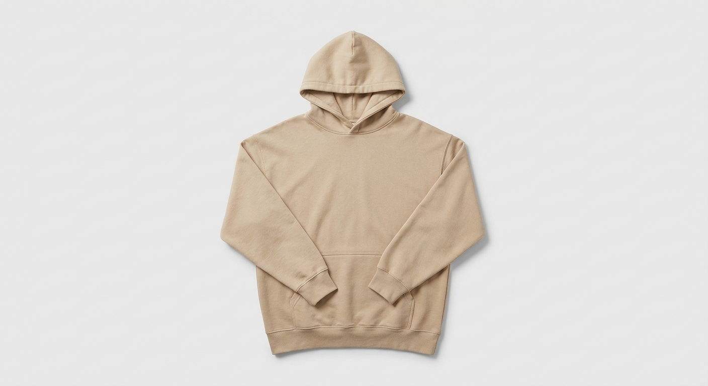 Hoodie beige