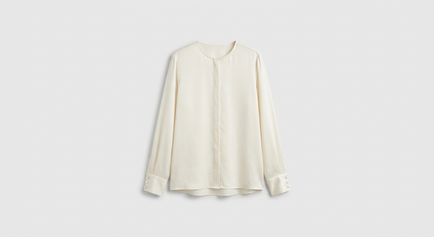 Blusa de seda