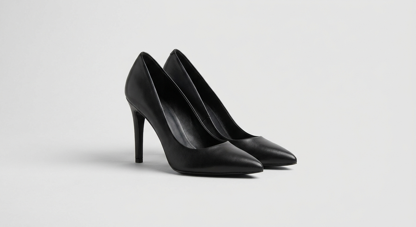 Tacones negros